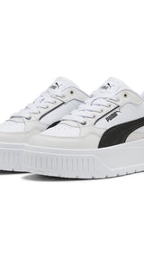 Puma karmen II idol sneakers in white - Front View