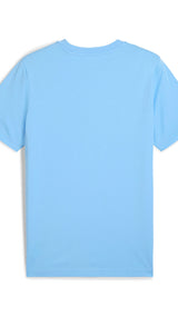 Puma football manchester city ftblNRGY tee in blue - Back View
