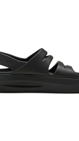 Puma flatter sandals in black - Side View 03