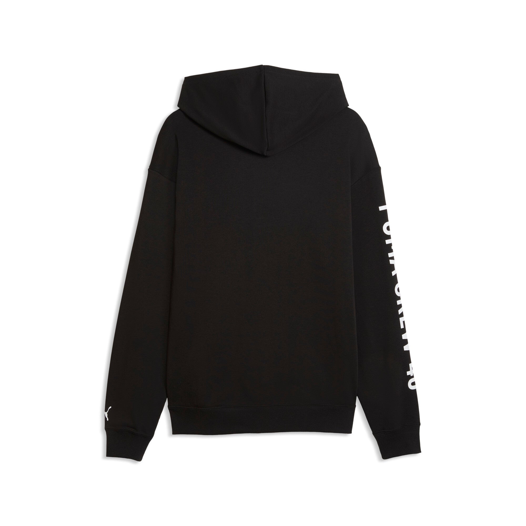 PUMA graphics training hoodie men in black — back view