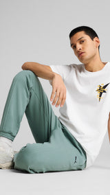 Puma road to unity graphic tee in white - Model Shot 03