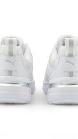 Puma fs runner metallic sneakers in black - Back View