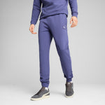 Puma essentials elevated pants in blue crystal - Model Shot 01