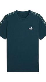 PUMA ESSENTIALS tape tee - green terrain