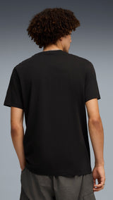 PUMA camo tee men in black — model shot 2