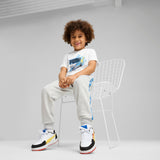 PUMA X HOT WHEELS™ sweatpants in light gray heather - light gray heather
