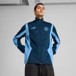 Puma manchester city ftblNRGY+ jacket in marine blue and blazing blue - Model Shot 01