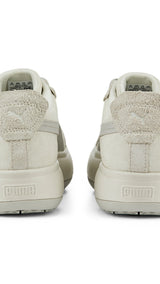 Puma suede mayu first sense sneakers in gray - Back View