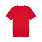 Puma essentials tape tee in for all time red - Back View