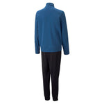 Puma polyester tracksuit youth in blue - Back View
