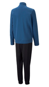 Puma polyester tracksuit youth in blue - Back View
