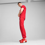 Puma scuderia Ferrari HP race sweatpants in rosso corsa - Model Shot 03