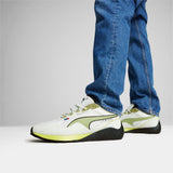 Puma BMW M motorsport SPEEDFUSION 2.0 sneakers in vapor gray and calming green - Model Shot 01