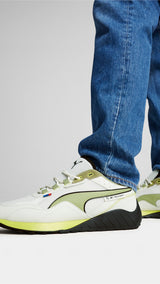 Puma BMW M motorsport SPEEDFUSION 2.0 sneakers in vapor gray and calming green - Model Shot 01