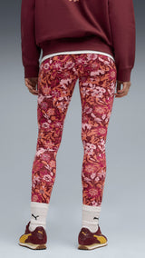 PUMA ESSENTIALS nature 2.0 leggings - ruby shimmer