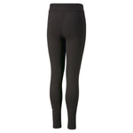 Puma essentials+ logo lab leggings youth in black - Back View