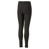 Puma essentials+ logo lab leggings youth in black - Back View