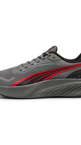 Puma running pounce lite shoes in gray - Side View 01