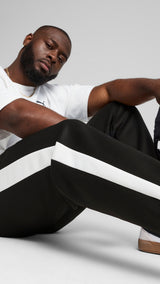 Puma T7 always on track pants in black - Model Shot 02
