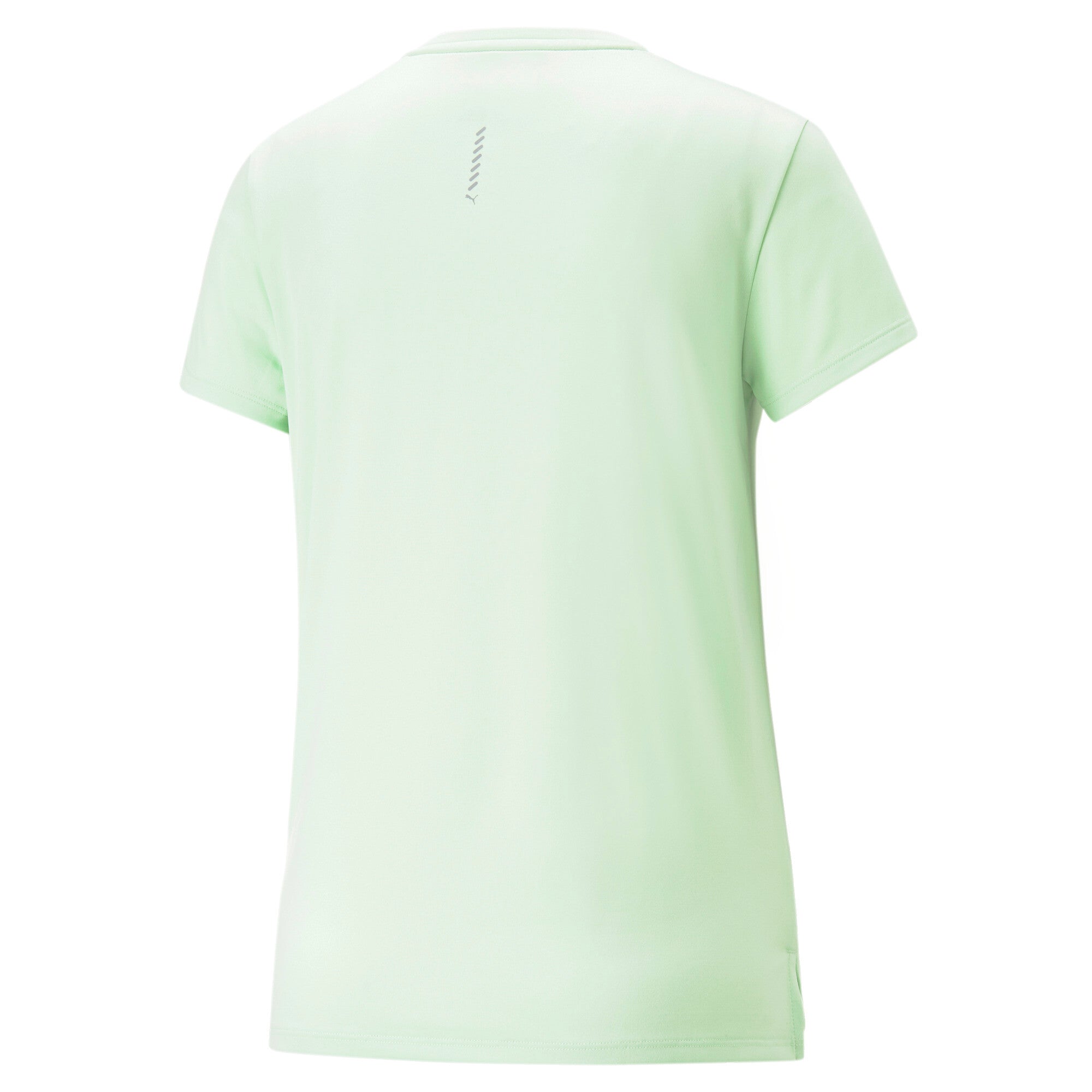Puma running run favourite heather tee in green - Back View