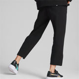 Puma her high-waist pants women in black - Model Shot 03