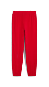 Puma scuderia Ferrari HP race sweatpants in rosso corsa - Back View