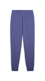 Puma essentials elevated pants in blue crystal - Back View