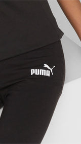 Puma essentials+ logo lab leggings youth in black - Model Shot 02