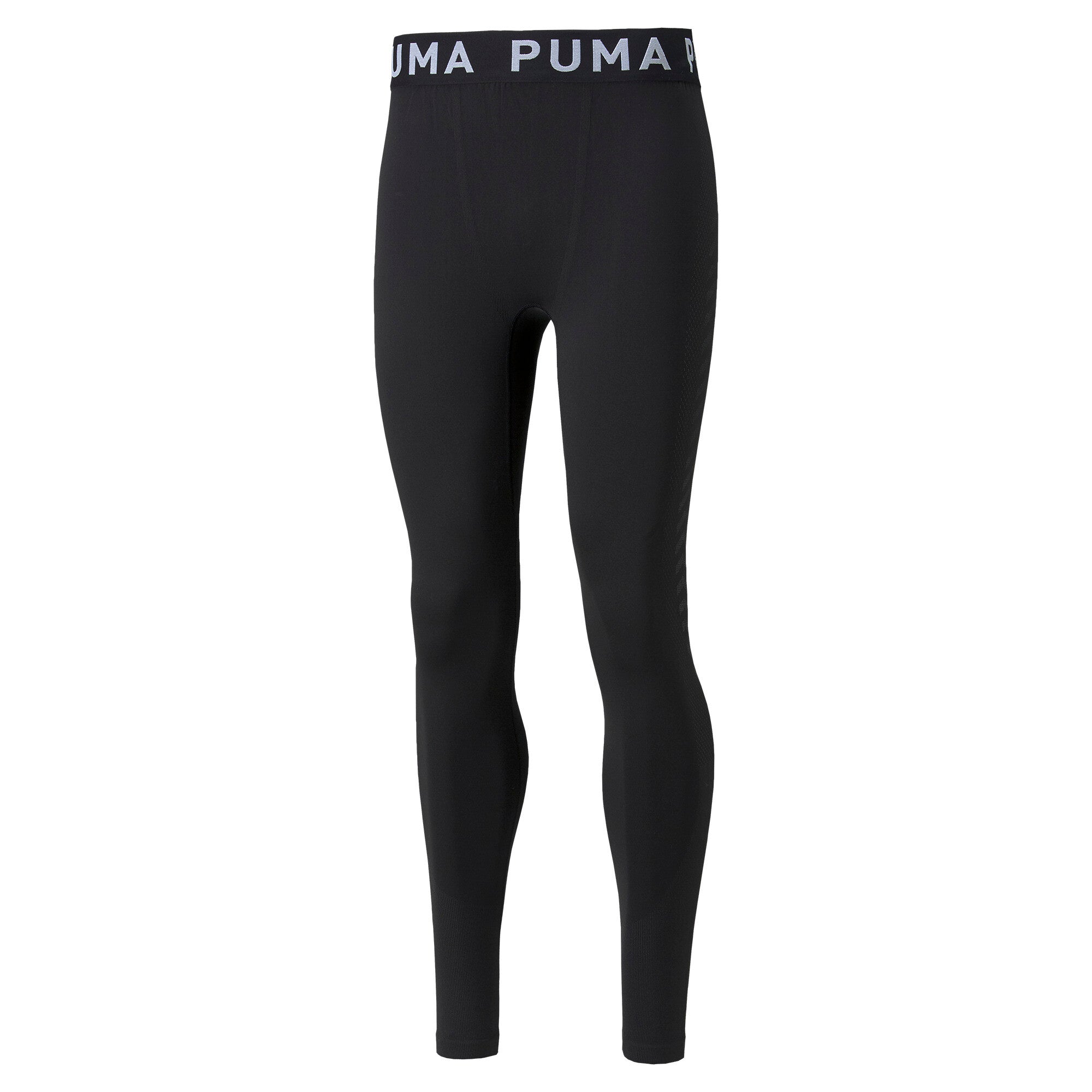 Puma training formknit seamless long tights in black - Front View