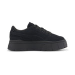 Puma mayze stack suede sneakers women in black - Side View 03