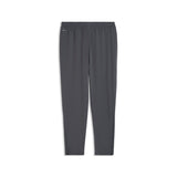 PUMA FLEX STRETCH woven training pants in gray and green — back view