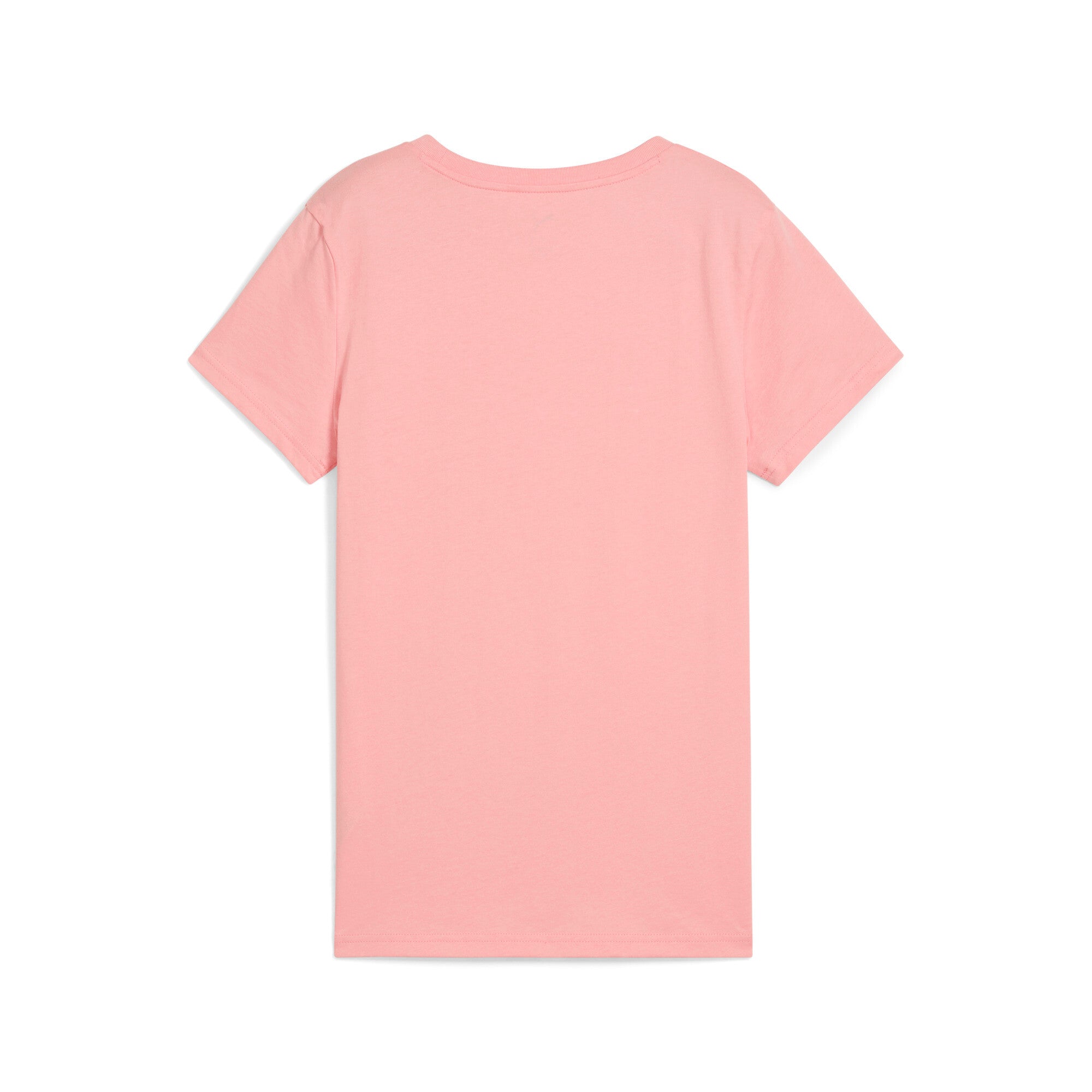 Puma ESS logo lab tee in pink fruit - Back View