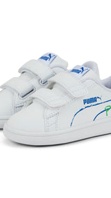 Puma smash v2 home school sneakers babies in white - Front View