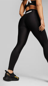Puma fit eversculpt high waist training tights women in black - Model Shot 03