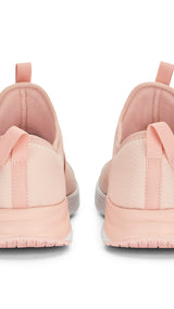 Puma training better foam prowl slip on shoes in pink - Back View