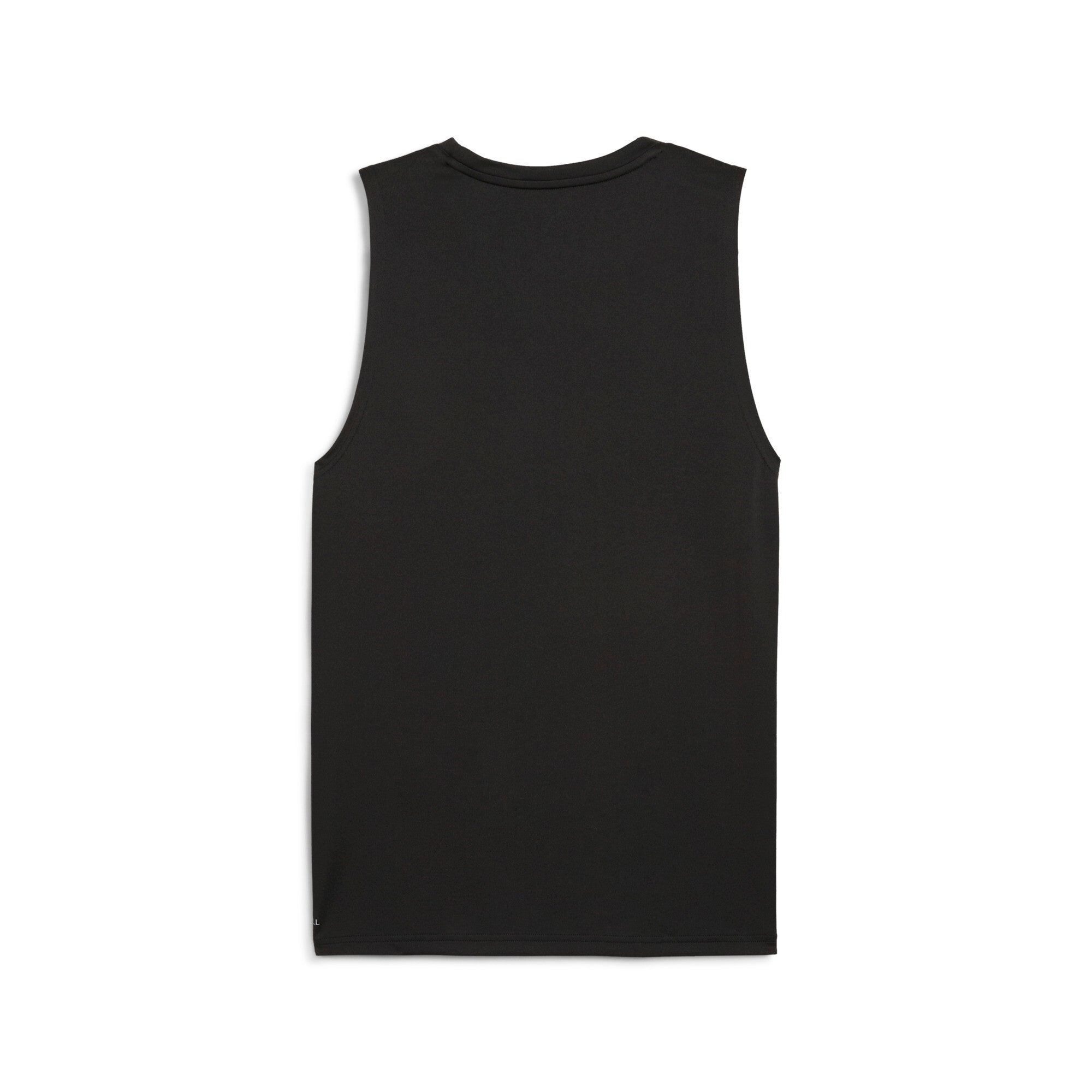 PUMA TAD ESSENTIALS sleeveless tank men in black — back view