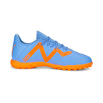 Puma future play tt football boots youth in blue - Side View 03