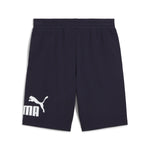 Puma essentials big no. 1 logo 10" shorts in new navy - Back View