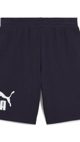 Puma essentials big no. 1 logo 10" shorts in new navy - Back View