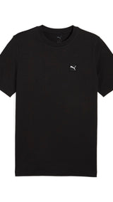 PUMA ESSENTIALS ELEVATED tee in green moon - black