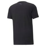Puma bmw m motorsport metal energy logo tee men in black - Back View