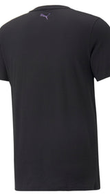 Puma bmw m motorsport metal energy logo tee men in black - Back View