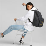 Puma originals urban backpack in black - Model Shot 03