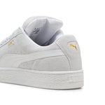 Puma suede XL sneakers in silver mist and white - Back View