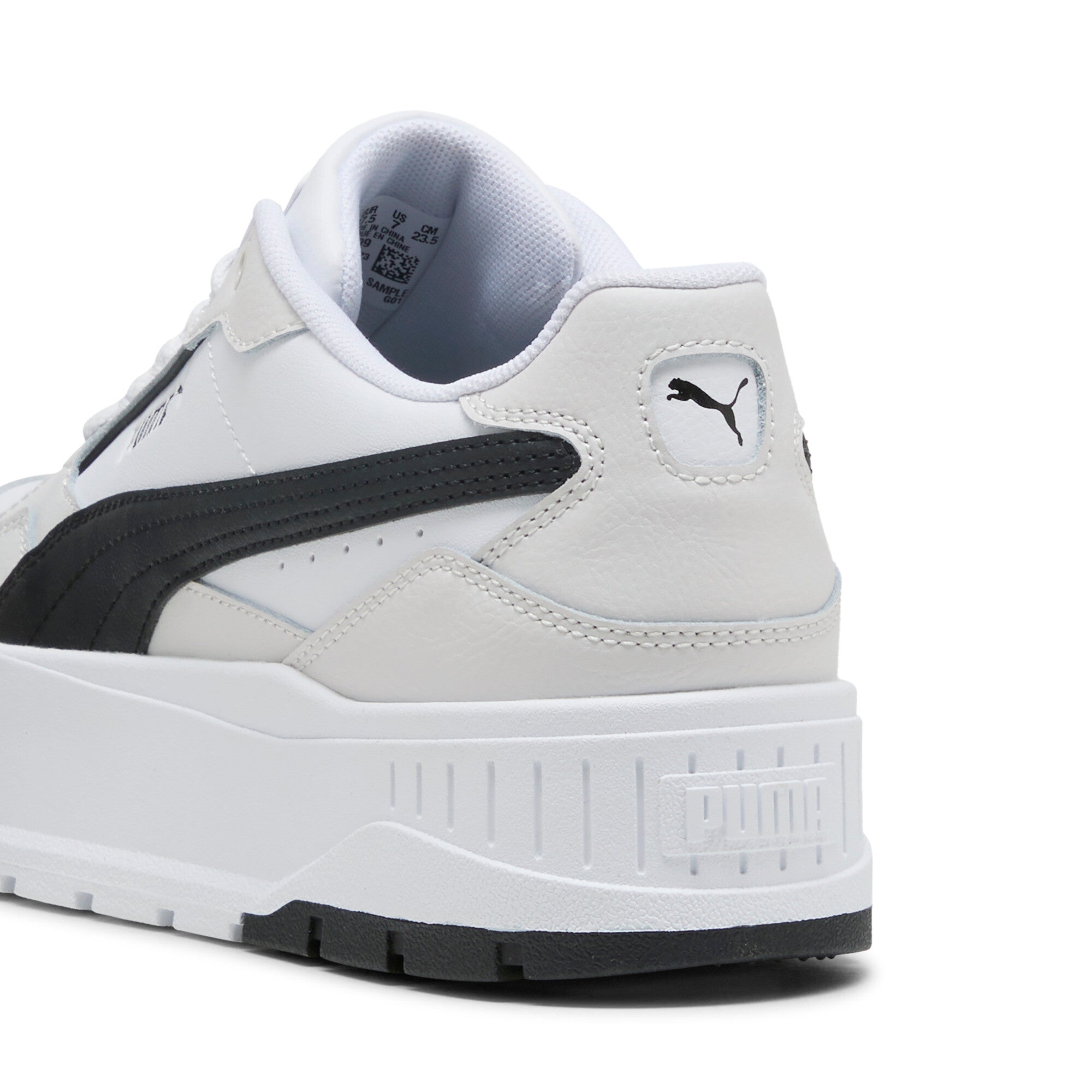 Puma karmen II idol sneakers in white - Back View
