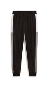 PUMA ESSENTIALS block sweatpants - black