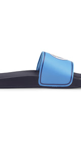 Puma swimming man city leadcat 2.0 sandals in blue - Side View 03