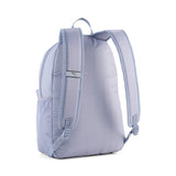 PUMA phase backpack in gray sky — back view