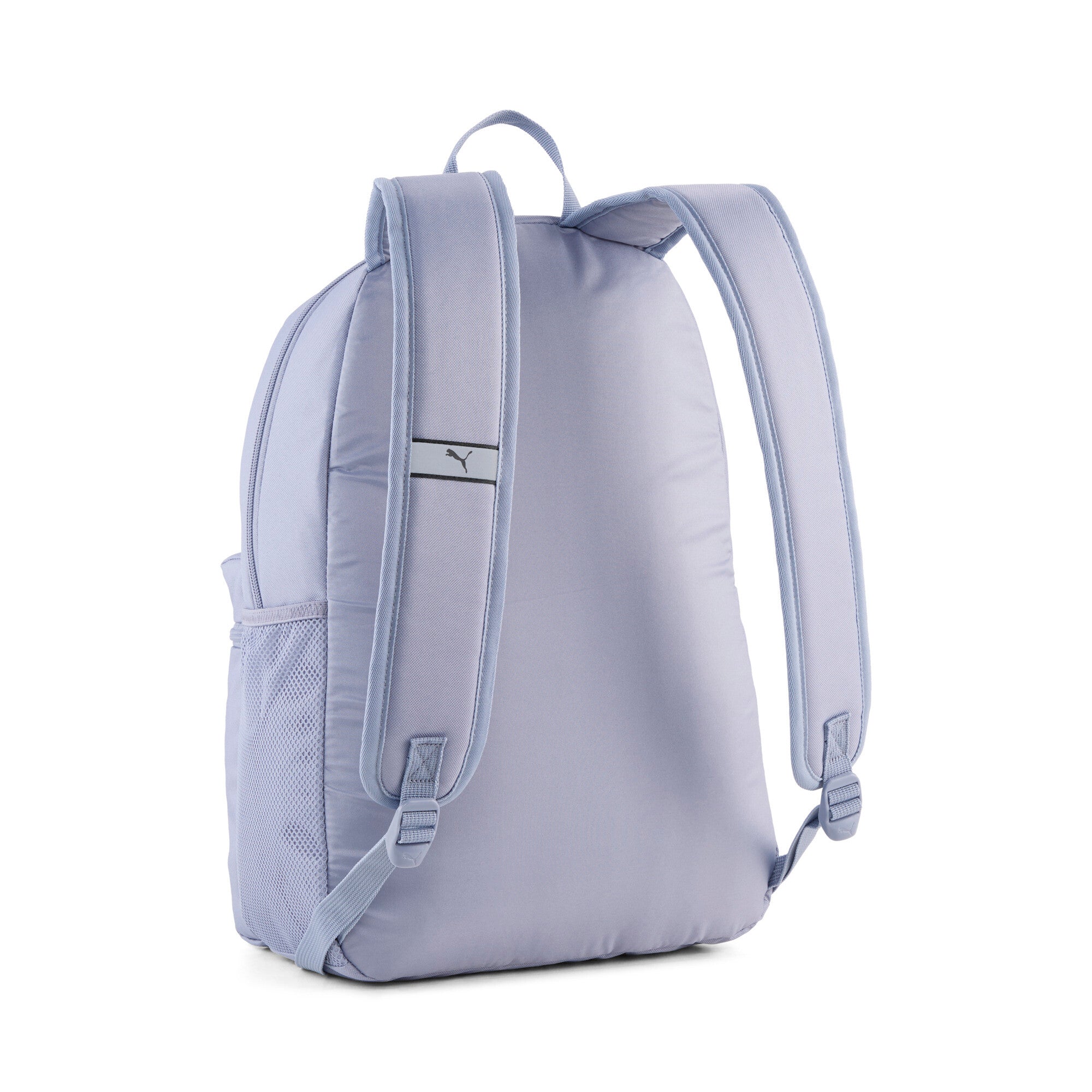 PUMA phase backpack in gray sky — back view
