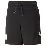 Puma power shorts youth in black - Front View